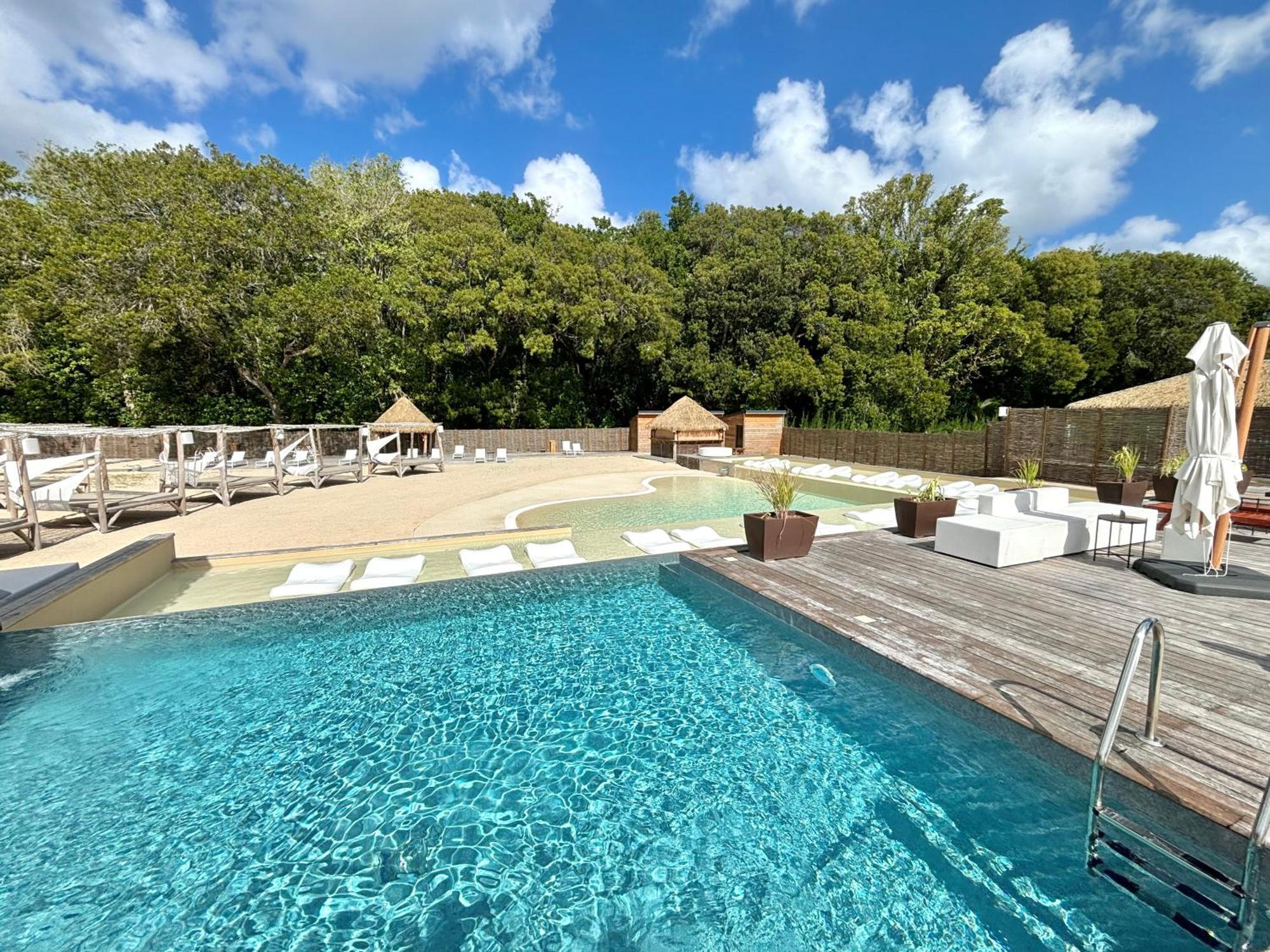 Bungalow La Kawannaise - Piscine, Terrasse, Plage Grand-Bourg  Esterno foto